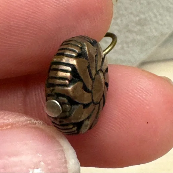 Vintage Avon Copper Pendant Necklace Dainty - Picture 6 of 7